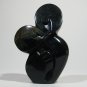 "Kissing Lovers" Serpentine Shona Stone Sculpture by Cuth Hand Carved ~Zimbabwe!