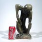 "The Thinker" Serpentine Shona Stone Sculpture Hand Carved in Zimbabwe!