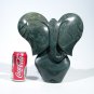 "African Elephant" Abstract Serpentine Stone Art Handmade in Zimbabwe by Cuth