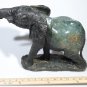 "African Bull Elephant" Serpentine Sculpture Art Handmade in Zimbabwe!