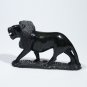 "African Lion" Black Serpentine Stone Sculpture Hand carved in Zimbabwe!