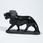 "African Lion" Black Serpentine Stone Sculpture Hand carved in Zimbabwe!