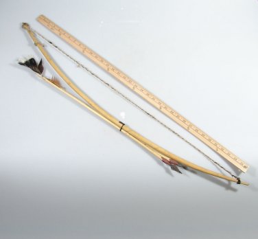Traditional Zimbabwean Bushman's Hunting Bow and Arrow Set! - Hand made in Zim!