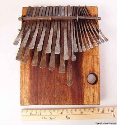 24 Key Lrg. Jimmy Chifamba Shona Mbira Kalimba Thumb Piano Handmade in Zimbabwe!