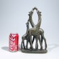 "Giraffe Family of Three" Hand Carved Shona Serpentine Stone ~Zimbabwe!