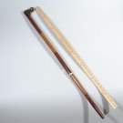 Elephant Head Mukwa Wood Inlay Walking Stick Cane Handmade in Zimbabwe! - UNIQUE