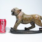 "African Leopard" Serpentine Shona Stone Sculpture Handmade in Zimbabwe!