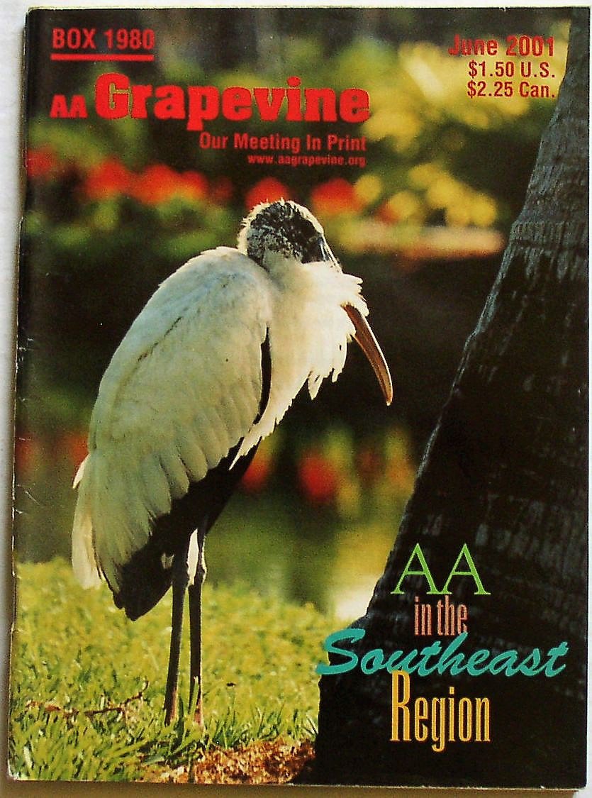 AA Grapevine Magazine June 2001 Vol 58 No 1