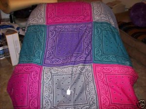 Handfmade quilt bananda quilt