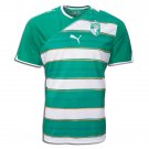 Ivory Coast 2010 Away Green