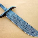 Damascus Exact Hunting Point Knife