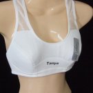 TOP SPORT BRA  Size 36 A/B/C  white  !! NEW !!