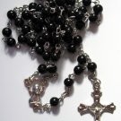 Catholic Rosary Black