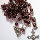 Catholic Rosary Purple