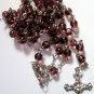 Catholic Rosary Purple