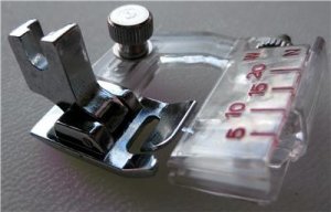 NEW Elna Sewing Adjustable LOW SHANK BIAS BINDER FOOT