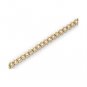 1CT.DIAMOND BRACELET IN A BACKSET 14KT GOLD SETTING