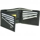 MENS Burgundy Leather Wallet  BIFOLD New Credit Card Holder Genuine Free Ship