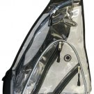 CLEAR Messenger Black See Through Security Plastic Sports School Travel PVC NEW CLEAR Messenger Black See Through Security Plastic Sports School Travel PVC NEW