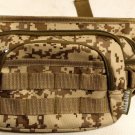 Fanny Pack Tactical Large Tan ACU Digital Waist Hip Belt Bum Bag Pouch Carry On
