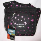 Medium Messenger Sling Body Bag Backpack Black Stars Cross Body Shoulder Purse Medium Messenger Sling Body Bag Backpack Black Stars Cross Body Shoulder Purse