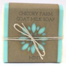 Goat Milk Soap MINT Chicory Farm Natural Handmade  Old-Fashioned Essential Oil