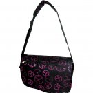 Large Messenger Sling Body Bag Backpack Peace Signs School Shoulder Purse Diaper Large Messenger Sling Body Bag Backpack Peace Signs School Shoulder Purse Diaper