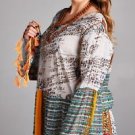 Grey Tunic Fashion Dress top Velzera Round Neck Bell Sleeve Fringe Small-3XL Grey Tunic Fashion Dress top Velzera Round Neck Bell Sleeve Fringe Small-3XL