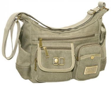 EuroSport Cargo Sling OLIVE Canvas Bag B420 New Messenger Cross Body Rucksack