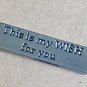 Fortune Cookie Necklace With Special Message Good Luck Locket Pendant Wish