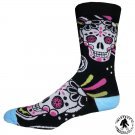 Dia de Los Muertos Sugar Skull Socks Fun Novelty One Size Fits Most Dress Casual Dia de Los Muertos Sugar Skull Socks Fun Novelty One Size Fits Most Dress Casual