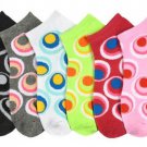 6 Pairs MAMIA Circles Low Cut Fashion Design Socks Size 9-11 SOX Lot Of 6 Girls 6 Pairs MAMIA Circles Low Cut Fashion Design Socks Size 9-11 SOX Lot Of 6 Girls