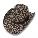 Cowboy Cowgirl Hat Cheetah Leopard Rodeo Western One Size West Garden Sun
