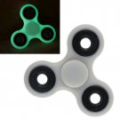 Fidget Spinner Glow In Dark Tri Hand Toy Stress EDC Finger Focus ADHD Autism USA