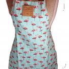 Pink Flamingo Cotton Print Kitchen Chef's Apron Fashion BBQ Baking Cooking Bird