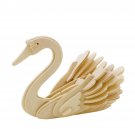 Swan 3D Wooden Puzzle DIY Build It Yourself 3 Dimensional Wood Craft Project Swan 3D Wooden Puzzle DIY Build It Yourself 3 Dimensional Wood Craft Project
