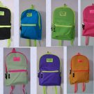 OVEREXPOSED NEON ZIPPER BACKPACK 7 Colors School Pack Day Bag Hiking Rucksack OVEREXPOSED NEON ZIPPER BACKPACK 7 Colors School Pack Day Bag Hiking Rucksack