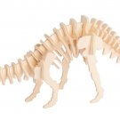 Brontosaurus 3D Wooden Puzzle Dinosaur DIY 3 Dimensional Wood Dinosaur Brontosaurus 3D Wooden Puzzle Dinosaur DIY 3 Dimensional Wood Dinosaur