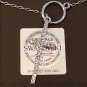Cross Toggle Collar Necklace Made With Swarovski&Acirc;&reg; Crystals Genuine 18 "