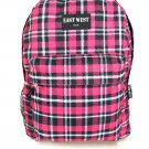 Backpack School Pack Bag Plaid Hiking Camp Camping Rucksack New Carry On Backpack School Pack Bag Plaid Hiking Camp Camping Rucksack New Carry On