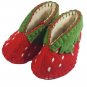 Berry Strawberry Zooties Baby Booties Silk Road Bazaar 0-12 month Slippers Shoes