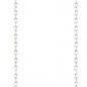 V Shape Pendant Necklace Delicate Chain Made With Genuine Swarovski&Acirc;&reg; Crystals
