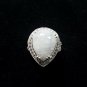 Moonstone 925 Fine Sterling Silver Ring Size 7.5 Genuine Stone Gemstone