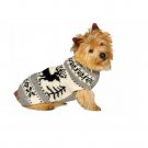Reindeer Shawl Knit Dog Sweater Chilly Dog Hand Knit Wool  XXS-XXXL Pet Puppy