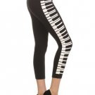 Leggings Piano Keyboard Sport Fitness Yoga Skinny Pants Capris Work Out Gym Leggings Piano Keyboard Sport Fitness Yoga Skinny Pants Capris Work Out Gym