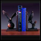 Eagle Bookends Bronze Sculpture Statue Book Case Resin Bookshelf American World Eagle Bookends Bronze Sculpture Statue Book Case Resin Bookshelf American World