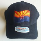 State Flag Hat Arizona Embroidered Baseball W/ Bible Verse Unisex Ball Cap Black State Flag Hat Arizona Embroidered Baseball W/ Bible Verse Unisex Ball Cap Black