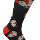 Pizza Slices Socks FineFit Mens Fun Novelty Black Red Size 10-13 Dress Fast Food Pizza Slices Socks FineFit Mens Fun Novelty Black Red Size 10-13 Dress Fast Food