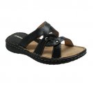 Women's Comfort Sandal Black Beach Slip On Slide Lightweight Casual Dress New Women's Comfort Sandal Black Beach Slip On Slide Lightweight Casual Dress New