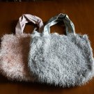 Fashion Shaggy Purse Handbag 2 Colors Gray Pink HOBO Size 18 x 16 inch Large Fashion Shaggy Purse Handbag 2 Colors Gray Pink HOBO Size 18 x 16 inch Large